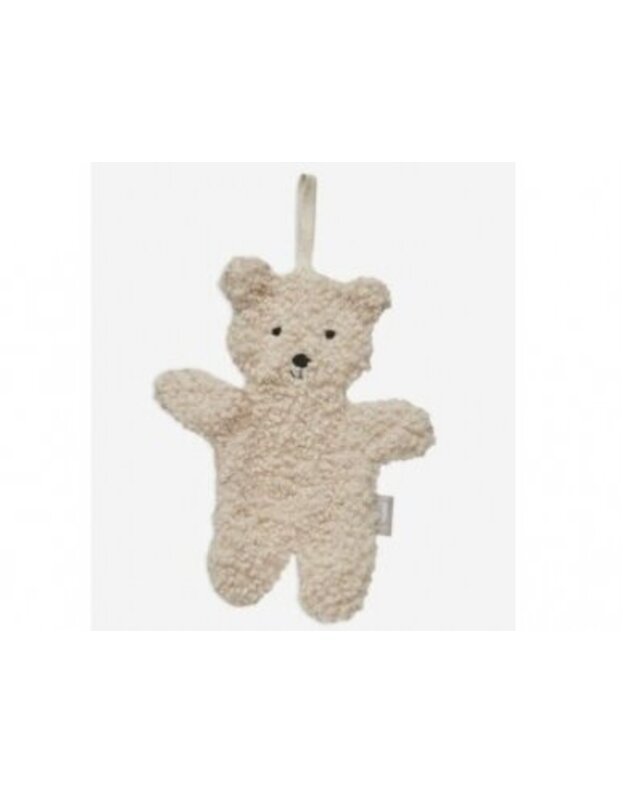 Jollein kramtuko ar čiulptuko laikiklis Teddy Bear Natural