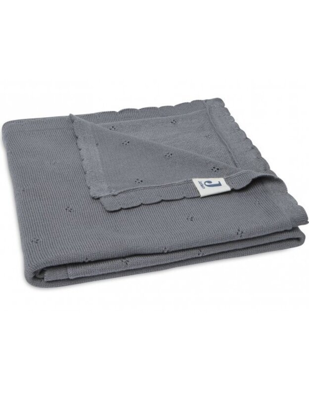 Jollein Pointelle pledas 100x150 cm Storm Grey