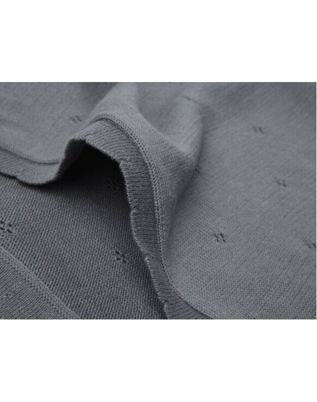Jollein Pointelle pledas 100x150 cm Storm Grey 4