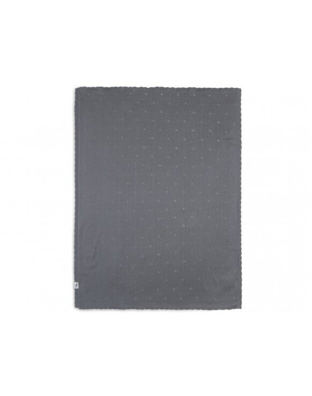 Jollein Pointelle pledas 100x150 cm Storm Grey 2