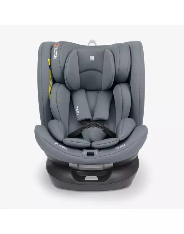 Automobilinė kėdutė   Kikka Boo i-Roll Dark Grey – i-Size (40-150 cm)