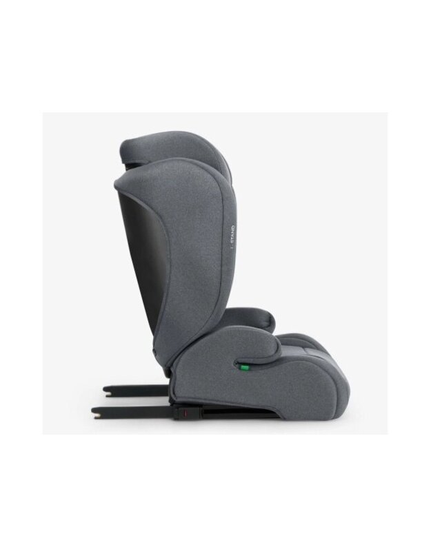 Automobilinė kėdutė KikkaBoo i-Stand i-size 100-150cm Dark Grey