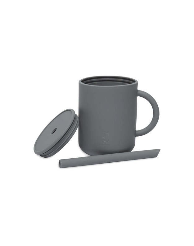 Jollein silikoninis gėrimo puodelis Storm Grey 1