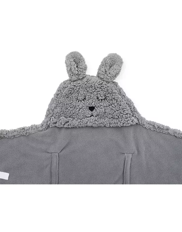 Jollein Bunny vokelis kūdikiui 100x105 cm Storm Grey 1