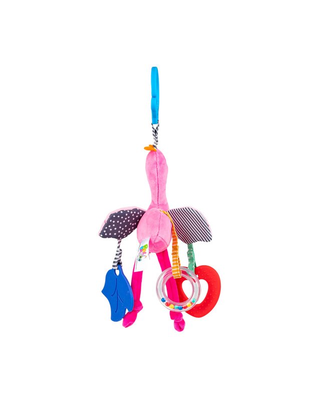 Moni BaliBazoo Twister Rattle & Teether for Babies  2