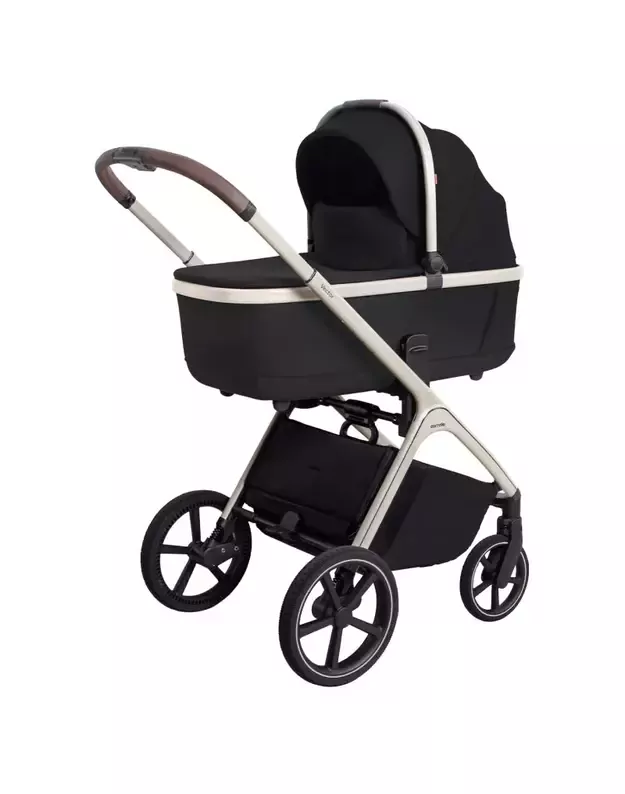 Universalus vežimėlio komplektas Carrello Vector 2in1 Pearl Black  1