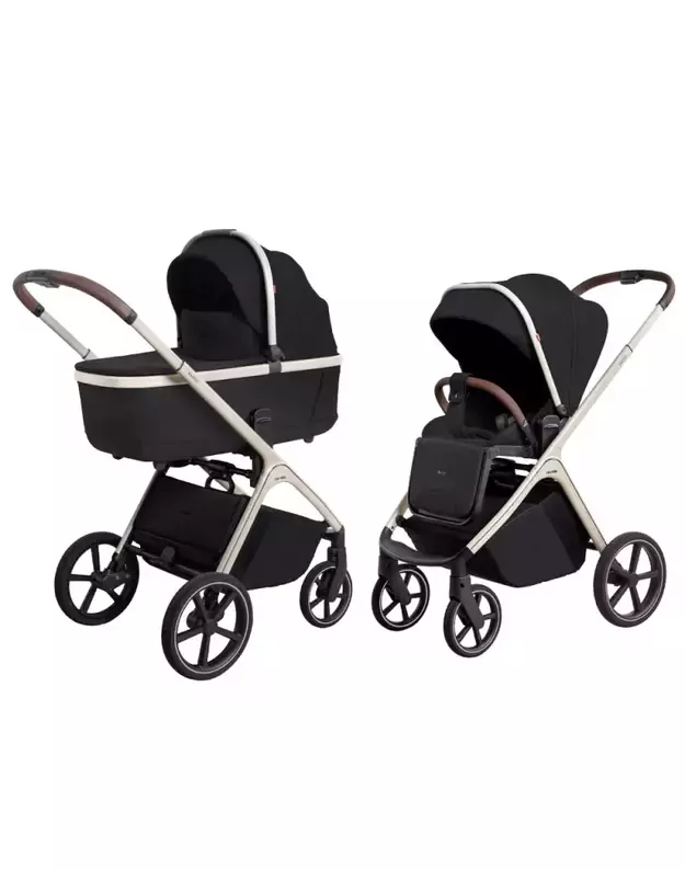 Universalus vežimėlio komplektas Carrello Vector 2in1 Pearl Black  3