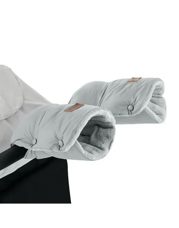 Vežimėlio pirštinės Petite&Mars Jasie Quiet Grey