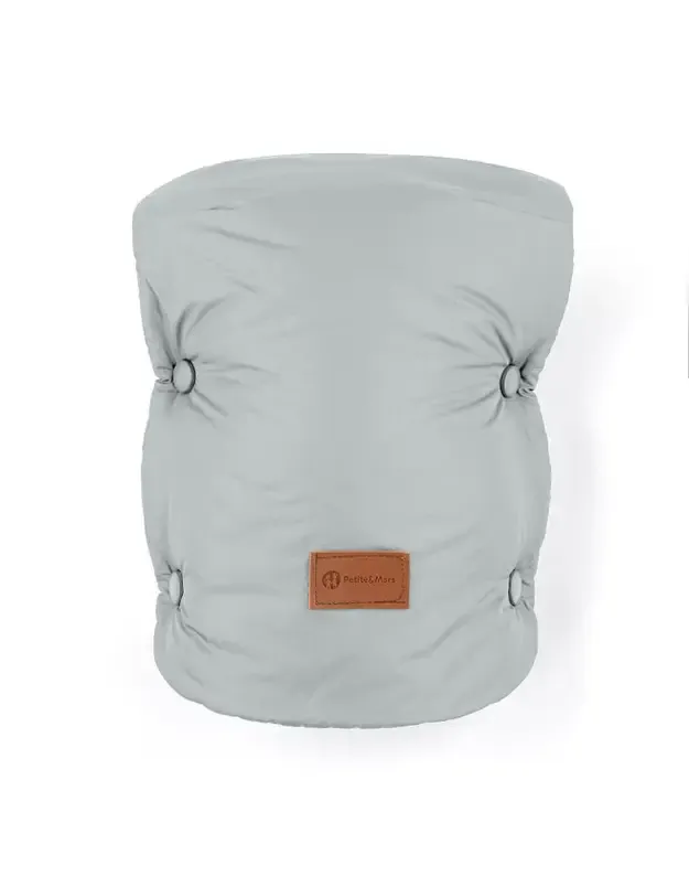 Vežimėlio pirštinės Petite&Mars Jasie Quiet Grey 1