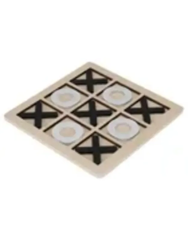 Creative Tic-Tac-Toe Wooden Puzzle – educational logic game for kids