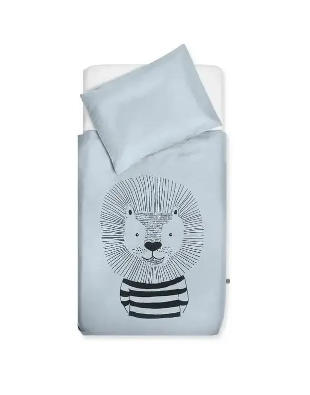 Jollein antklodės užvalkalas Graphic Rose 100x140 cm 