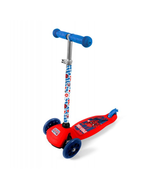 Marvel Vaikiškas 3 ratų paspirtukas Spider-Man