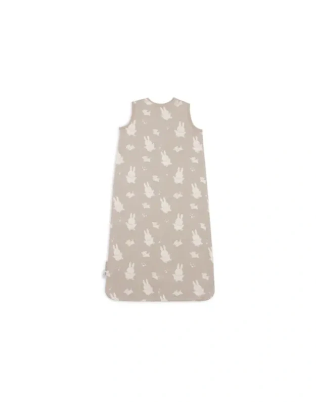 Jollein Miffy & Snuffy Olive Green džersio miegmaišis, 90 cm, 0,5 TOG