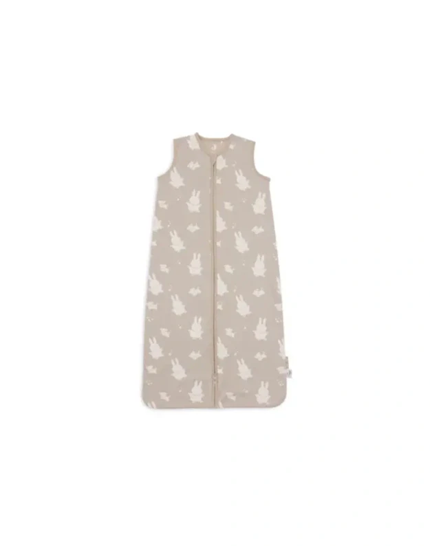 Jollein Miffy & Snuffy Olive Green džersio miegmaišis, 90 cm, 0,5 TOG