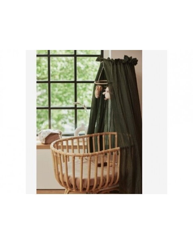 Jollein lovytės baldakimas Leaf Green 155cm 1
