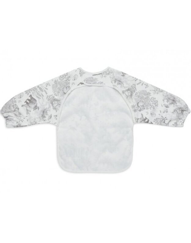 Jollein bib with sleeves, waterproof Blue Forest Animals 1