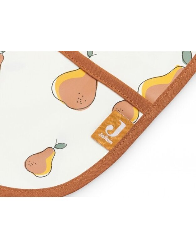Jollein bib with sleeves, waterproof Pear 2
