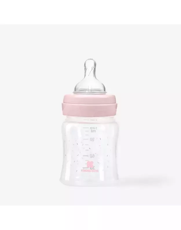 Hippo Dreams PP maitinimo buteliukas 120 ml Pink