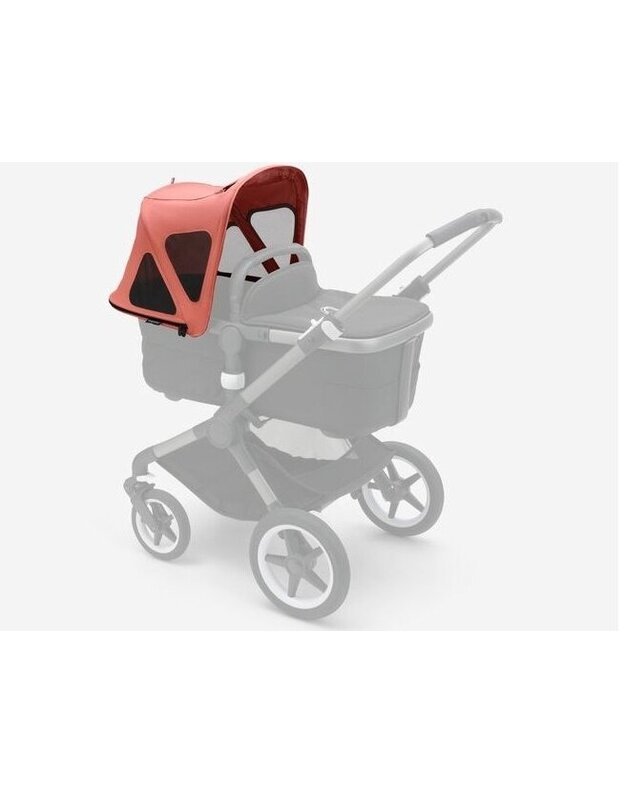 Bugaboo Fox/ Fox 2/ Fox 3/ Fox5 / Fox Cub/ Cameleon 3/ Lynx vasaros stogelis breezy Sunrise red