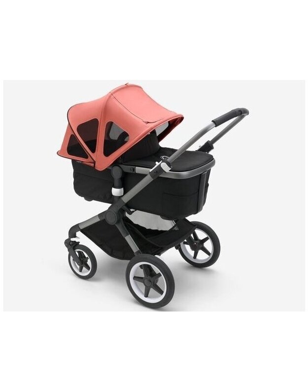 Bugaboo Fox/ Fox 2/ Fox 3/ Fox5 / Fox Cub/ Cameleon 3/ Lynx vasaros stogelis breezy Sunrise red