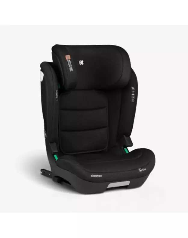 Automobilinė kėdutė KikkaBoo i-Scout i-size 100-150cm Black