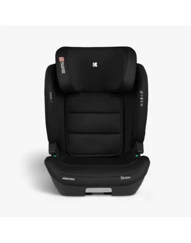 Automobilinė kėdutė KikkaBoo i-Scout i-size 100-150cm Black