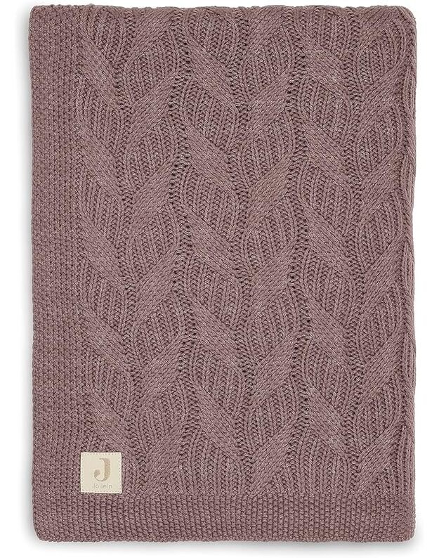 Jollein megztas vaikų pledas 100x150 cm Brown 1