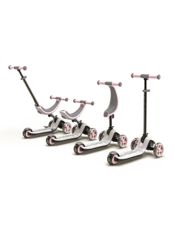 Paspirtukas  Motion 4in1 Pink  1 Paspirtukas  Motion 4in1 Pink  1