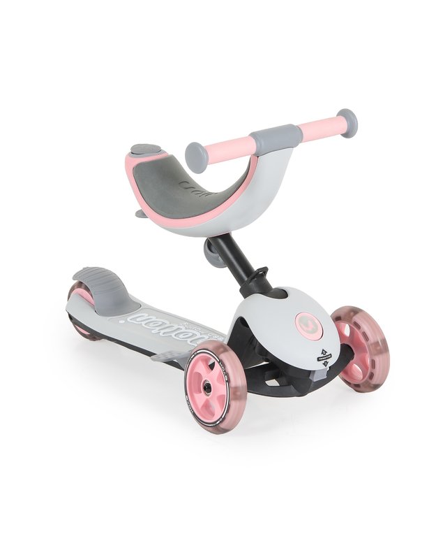 Paspirtukas  Motion 4in1 Pink  3 Paspirtukas  Motion 4in1 Pink  3