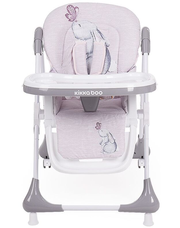 Maitinimo kėdutė KikkaBoo Sweet Nature Rabbit Pink  1