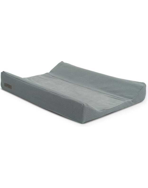 Jollein Aankleedkussenhoes Brick Velvet 50x70cm - Storm Grey