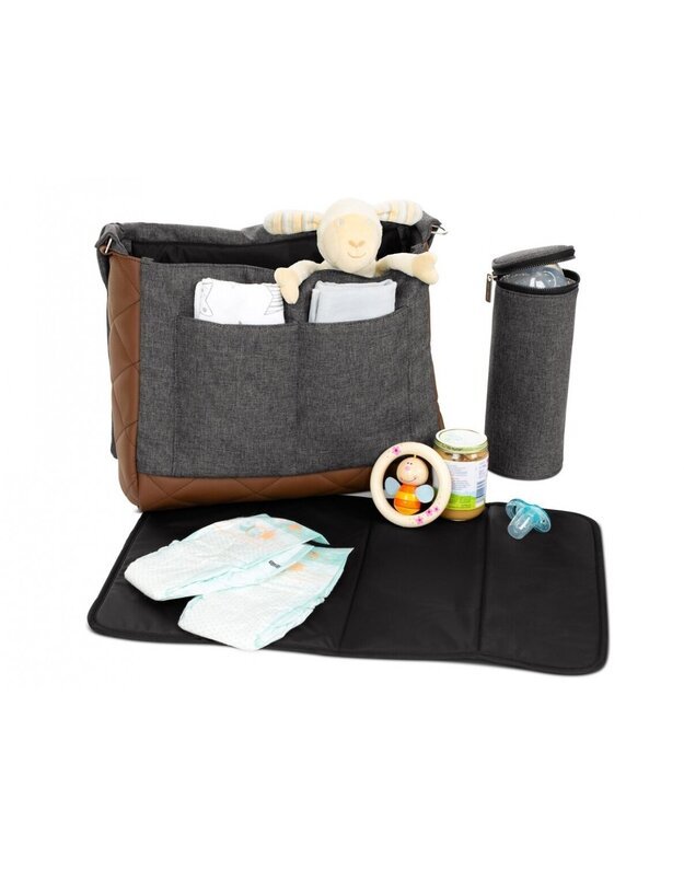 ABC Design mom and dad handbag Urban Diamond Edition Asphalt