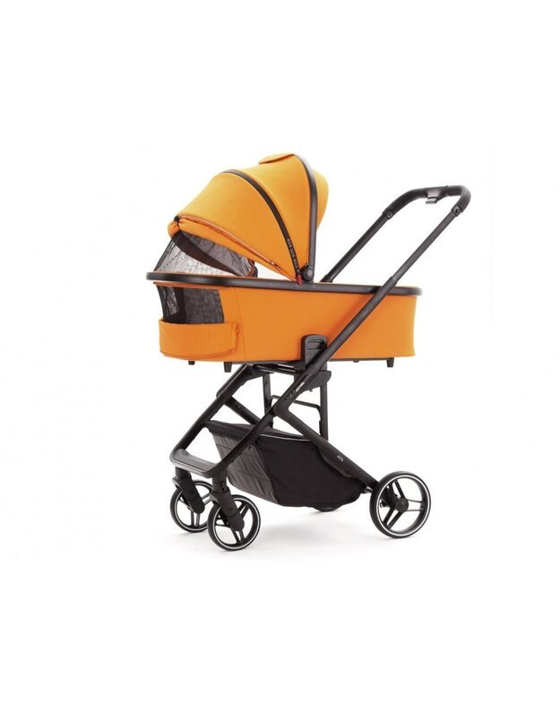 Universalus vežimėlio komplektas Carrello Alfa 2in1 Sunrise Orange