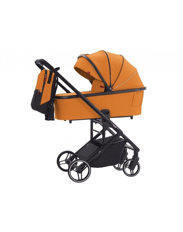 Universalus vežimėlio komplektas Carrello Alfa 2in1 Sunrise Orange
