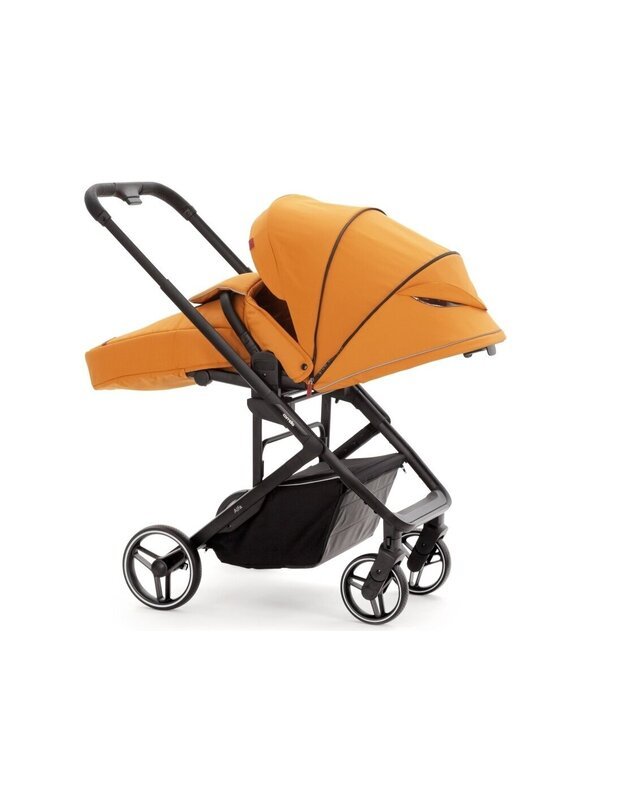 Universalus vežimėlio komplektas Carrello Alfa 2in1 Sunrise Orange