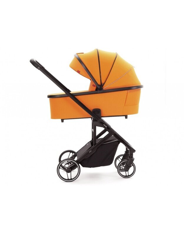 Universalus vežimėlio komplektas Carrello Alfa 2in1 Sunrise Orange