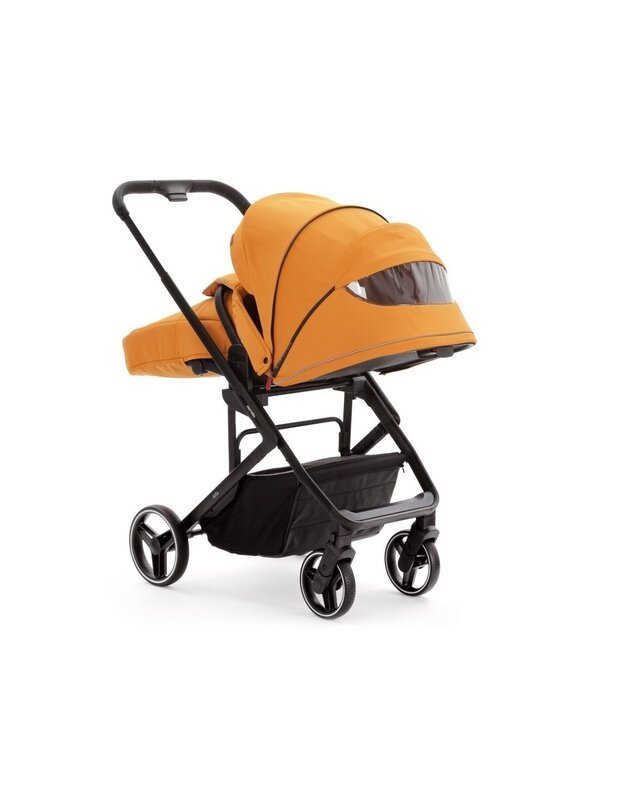 Universalus vežimėlio komplektas Carrello Alfa 2in1 Sunrise Orange