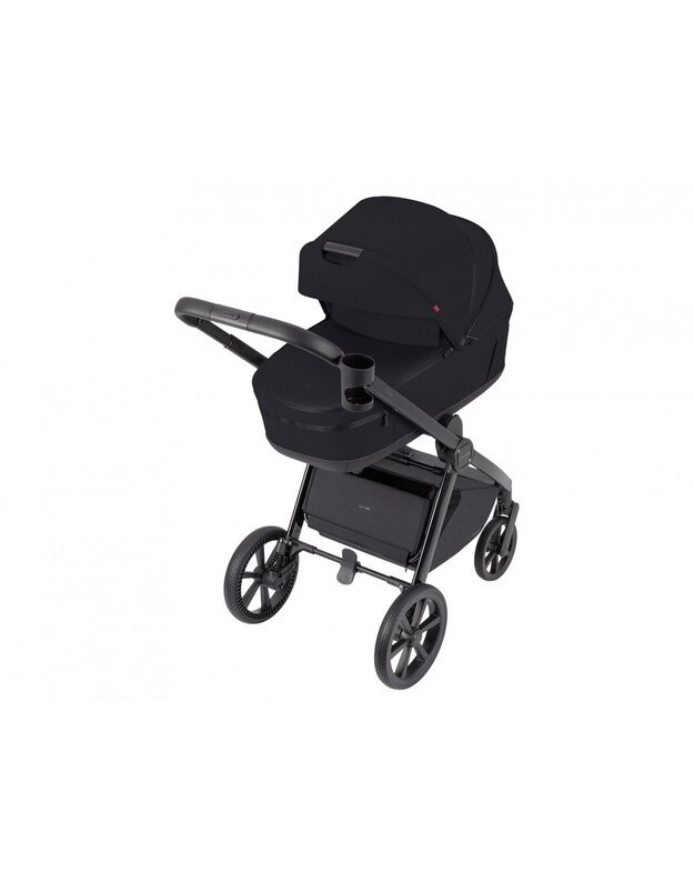 Universalus vežimėlio komplektas Carrello Omega Plus 2in1 Cosmo Black