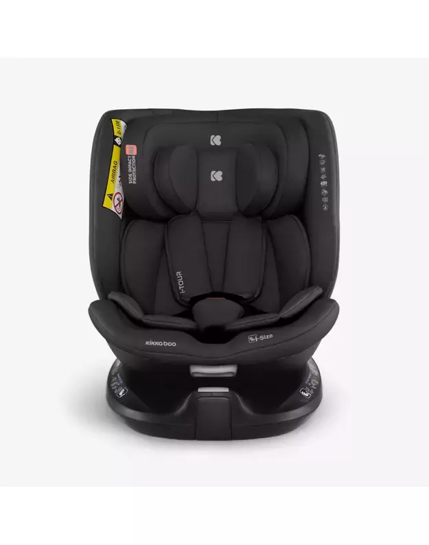 Kikka Boo i-Tour Black – i-Size automobilinė kėdutė (40-150 cm)