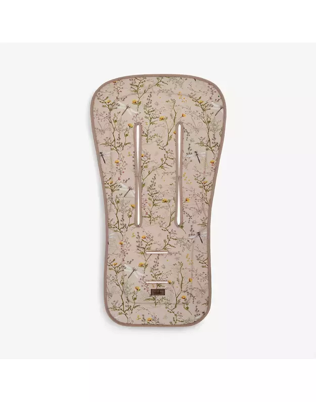 KikkaBoo vežimėlio įklotas - Secret Garden Beige 