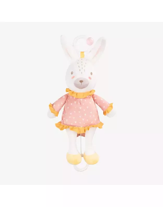 Muzikinis minkštas žaislas „Rabbits in Love“ 