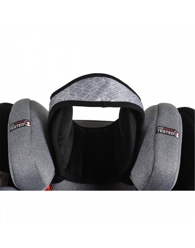 Cangaroo Head Support Pillow Black – soft infant travel cushion