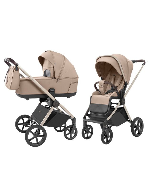 Universalus vežimėlis Carrello Ultra 2in1Floral Beige 3