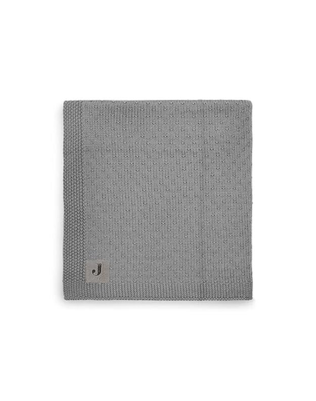 Jollein megztas kūdikio pledas Bliss Knit Storm Grey 100x150 cm 