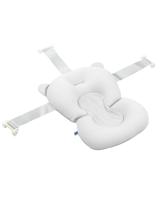 KikkaBoo Soft Bear White vonios atrama