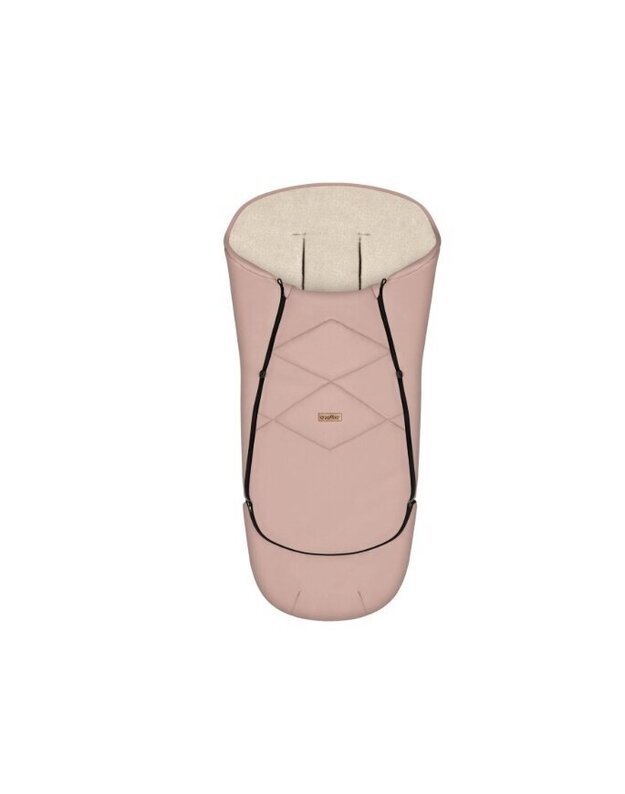 Zaffiro everGrow Aspen Wool Footmuff Baby Pink Zaffiro everGrow Aspen Wool Footmuff Baby Pink