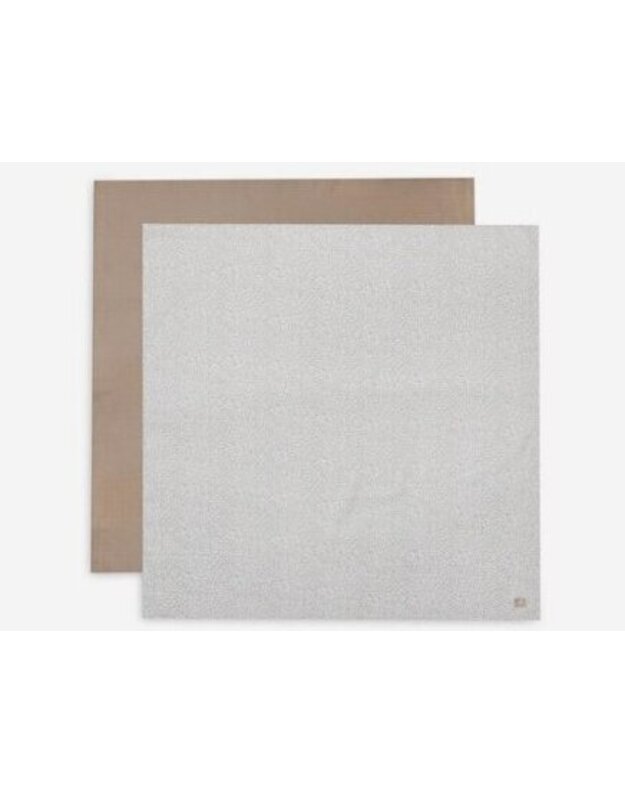 Jollein medvilniniai merliukai 115x115 cm Dotted (2 vnt.)