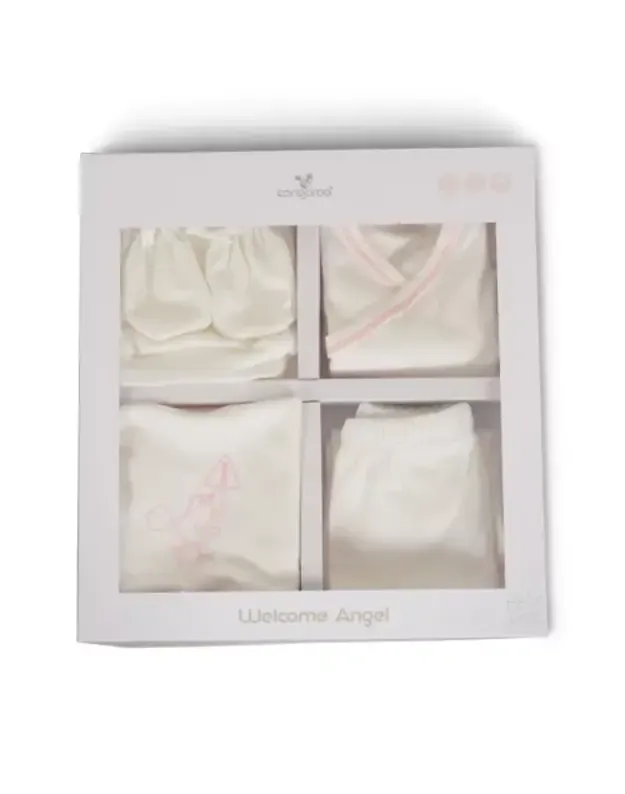 CANGAROO naujagimio drabužėlių rinkinys Pink/Rose 