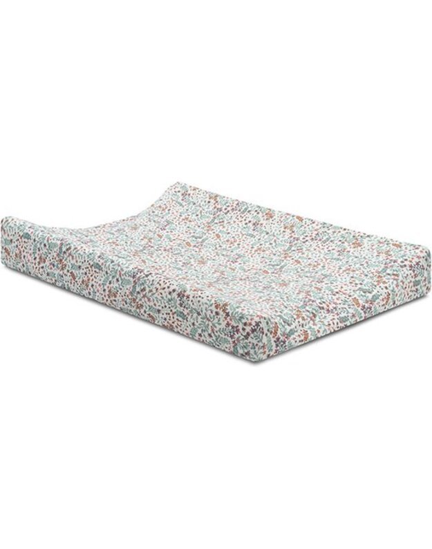 Jollein persirengimo pagalvėlės užvalkalas Bloom Jersey 50x70 cm – minkštas ir švelnus kūdikiui