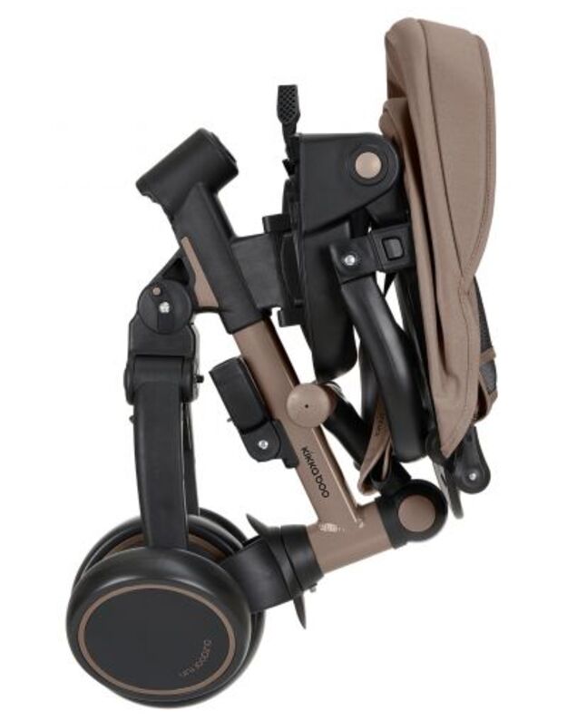 Triciklas 8-in-1 Aluma Beige – augantis vaikiškas triratukas su stūmimo rankena 6